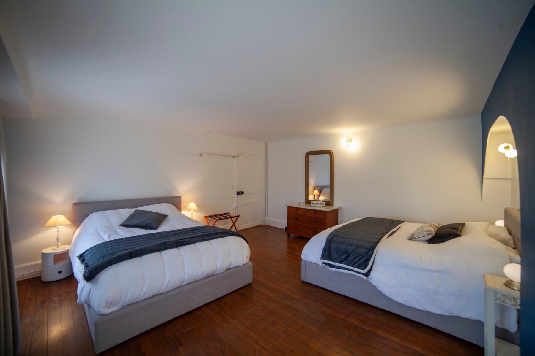 Chambre Bleue alcôve — vue 2