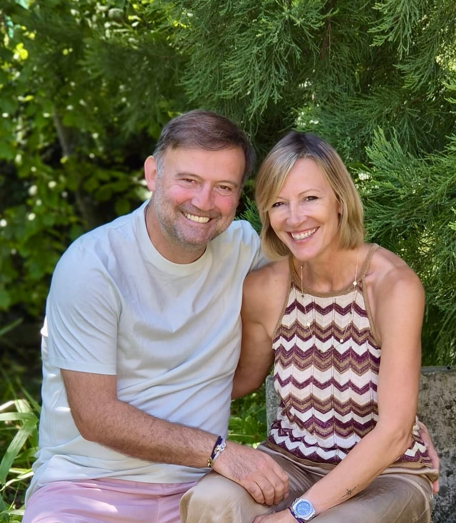 Peggy et Lorenzo, les hôtes du Domaine de la Moivre